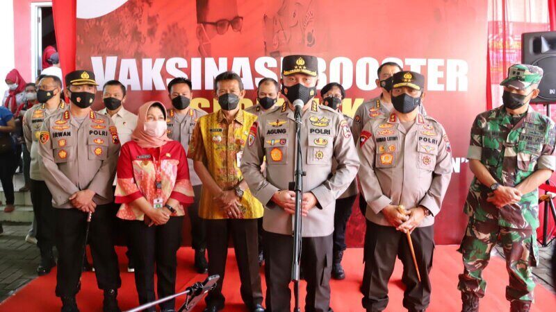 Irwasum Polri Himbau Masyarakat Jateng Lindungi Diri Dengan Vaksin Booster dan Taat Prokes