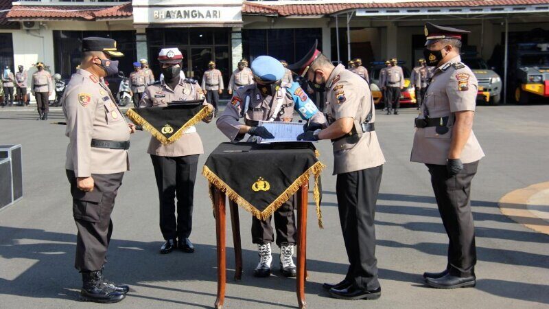 Kapolres Minta Pejabat Baru Siap Hadapi Tantangan