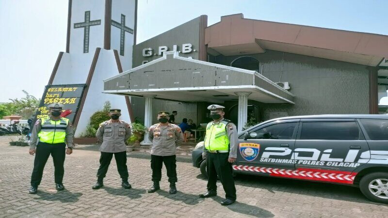Pengamanan Kegiatan Jumat Agung di wilayah Kabupaten Cilacap