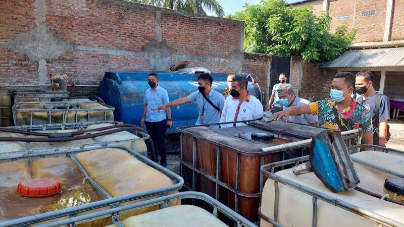 Polres Cilacap Amankan Ribuan Liter Solar